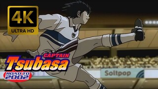 Captain Tsubasa: Road to 2002 Opening |Creditless| [4K 60FPS AI Remastered]