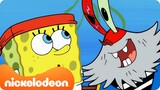 SpongeBob | Ayah Tn. Krabs Adalah Bajak Laut 🏴‍☠️ | Nickelodeon Bahasa