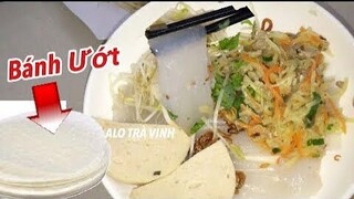 Cách Làm Bánh Ướt- Bánh Cuốn từ Bánh Tráng Việt Nam dai ngon, Đang cực Hot/ Vietnamese spring rolls