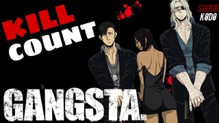 Gangsta. (2015) ANIME KILL COUNT