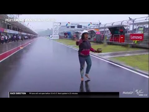 REAKSI PARA PEMBALAP MOTOGP ‼️ Melihat ke Ajaiban Pawang Hujan di Sirkuit Mandalika Hujan Deras Tadi