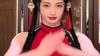 [Zhou Jieqiong] Junior sister dances to senior sister Orange Caramel's cover of the hit song "Shangh