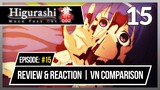 Higurashi Gou: Episode 15 | Review, Reaction & VN Comparison! - Endless Despair
