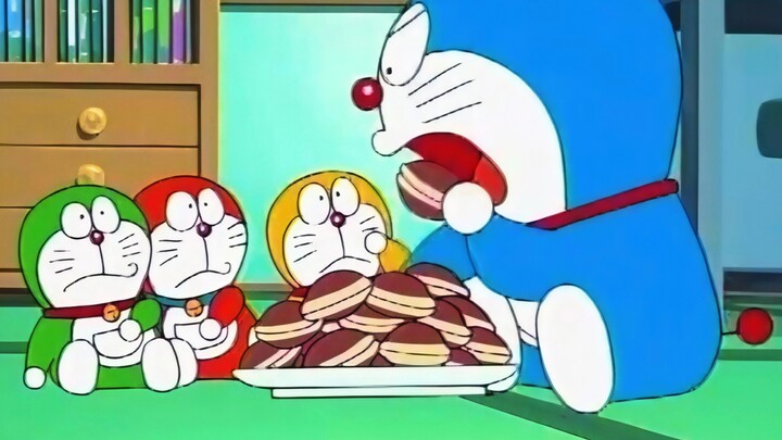 ดาโอระตัวใหญ่ที่คอยแอบปกป้องมินิโดราเอมอนอย่างเงียบๆ น่ารักมากเลย⚈₃⚈