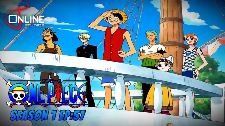 สรุปเนื้อหา วันพีซ ตอนที่ 57 | One Piece ซีซั่น 1 ภาคอีสต์ บลู
