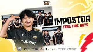ADA IMPOSTOR DIANTARA KITA! | FUN GAMES BARENG TIM FREE FIRE DEWA UNITED #2