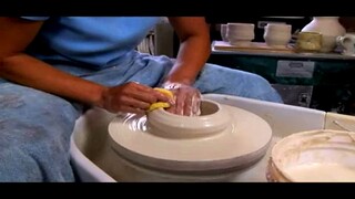 How to Make Pottery Cups & Vases - Centering Clay for Pottery Vases