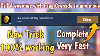 Kill 4 enemies with Frag Grenade in any mode | Week 7 Mission Complete Very Fast