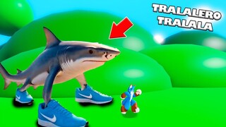 TUBARÃO DE TÊNIS apareceu no meu jogo!! (meme)"
