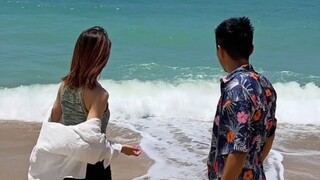 真希望可以一直看到这么清澈的大海...