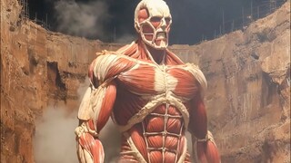 "Attack on Titan" Behind-the-Scenes Footage: The Nine Titans Make Their Filming Debut