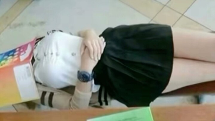 "My deskmate slept on my bench. What should I do?"