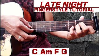 Hmmmm Song | Late Night | Melancholy | Fingerstyle Tutorial | Step by step | Easy chords