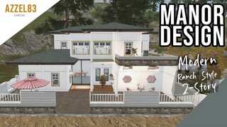 LifeAfter: Manor Design Modern Ranch-style | Tutorial + Blueprint