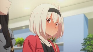 Embarrassed Chisato - Lycoris Recoil Episode 4