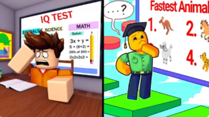 SIAPA TIDAK SUKA MATEMATIKA?SAYAAA!!!| TES IQ ROBLOX