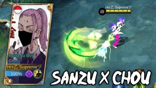 CHOU SKIN SCRIPT AS SANZU [TOKYO REVENGERS] - MOBILE LEGENDS