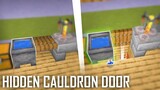 Cara Membuat Hidden Cauldron Door - Miencraft Indonesia
