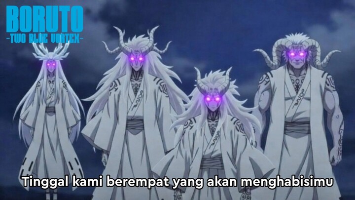 Otsutsuki Yang Bersatu - Boruto: Two Blue Vortex Episode 299 Part 176 Bahasa Indonesia