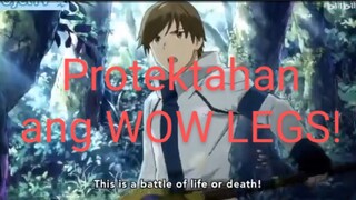 Protektahan ang wow legs funny anime dubbed