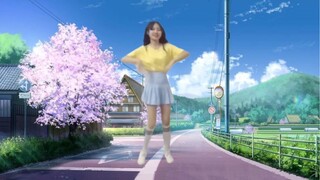 Hoa anh đào 💕 #dance #xuhuong