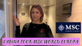 TOUR CABINA MSC World Europa