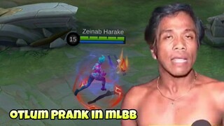 BAN MAMA OTLUM PRANK IN MOBILE LEGENDS