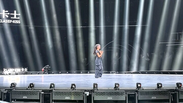 Who was dancing “Armageddon” on the Dance New Storm stage?