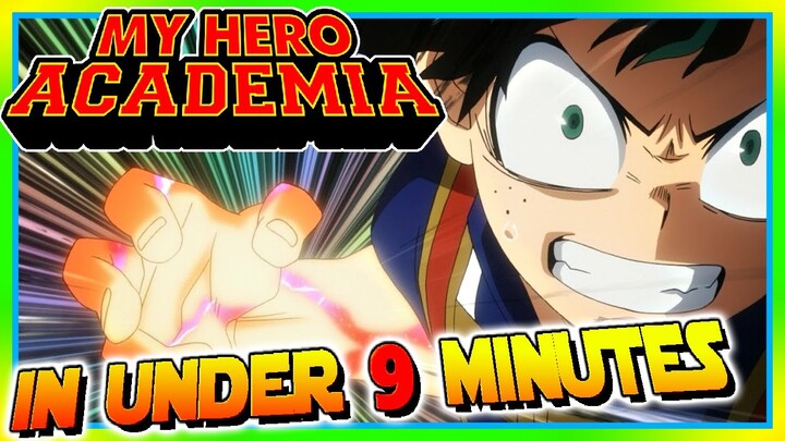 My Hero Academia Recap Season 1. What Happened in My Hero Academia Season 1?