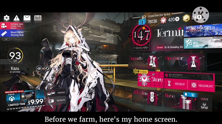 「ARKNIGHTS」Let's do some Originite Prime farming!