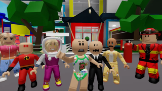 สถานรับเลี้ยงเด็กใหม่ติดไฟ ช่วงเวลาตลก Roblox บรู๊คเฮเวน 🏡RP