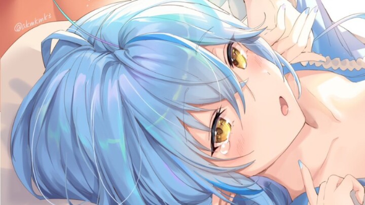 【شُهْبَةُ لَامِي】لَامِي التي تُصدِر أصواتًا مُحرِجةً أثناء لَعِبِ الألعابِ المرعبة