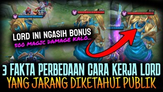 3 FAKTA CARA KERJA LORD YANG JARANG DIKETAHUI PUBLIK dan CARA MAKSIMALIN Tiap LORD