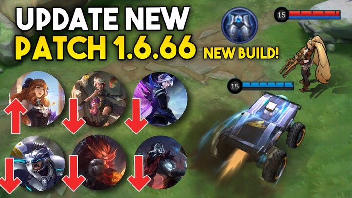 New Build, Faramis Nerf, Melissa Nerf,Ling Nerf - Patch 1.6.66 Update Mobile Legends Terbaru