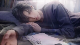 Sleeping with Zayne (love and deepspace sleep aid)- soft breathing, heartbeats, rain