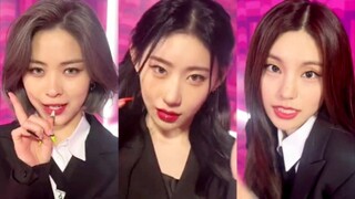 彩领真的美晕！ITZY新歌CHESHIRE怼脸挑战