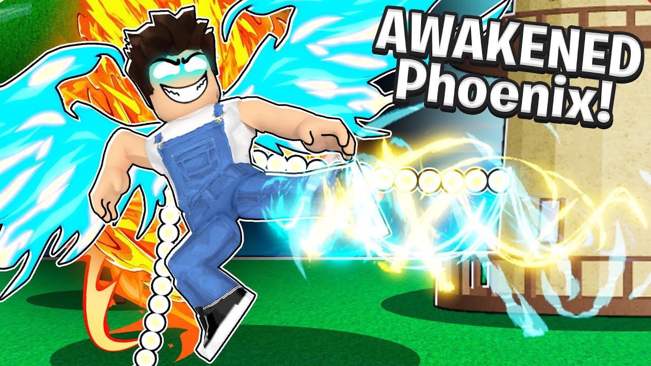 NEW AWAKENED PHOENIX SHOWCASE In Blox Fruits (Roblox) - BiliBili