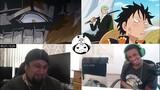 Luffy, Zoro and the Colosseum Competitors Laugh's at Pica's voice reaction mashup - one piece #684