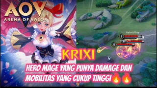 Krixi - Hero Mage yg Punya Damage & Mobilitas yg Cukup Tinggi 🤩#AOV #ArenaOfValor