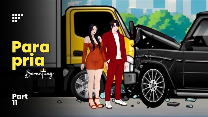 PARA PRIA BERUNTUNG Part 11 - Drama Animasi Sekolah