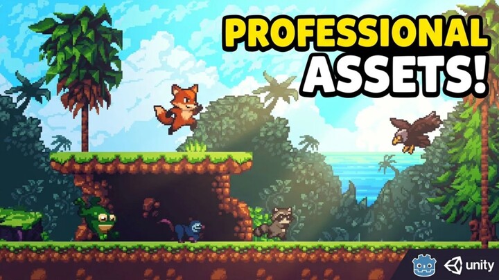 How to make your platformer look like this (Sunnyland Assets)