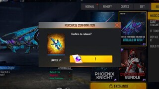 วันนี้ 😱 แลกมา สุดอัศจรรย์ ❤️ GUN SKIN 🔥 FREE FIRE