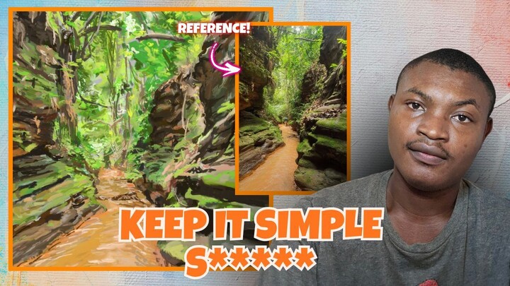 How Artists Simplify Complex References
