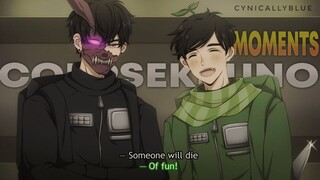 CORPSE TEXTS SYKKUNO GOOD MORNING | BROMANCE FOR 8 MINUTES #12