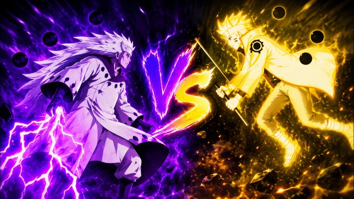Naruto vs madra