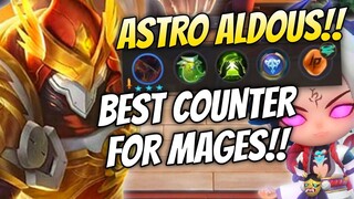 HYPER ASTRO ALDOUS !! SC WIND FULL ATTACK SPEED !! MAGIC CHESS MOBILE LEGENDS