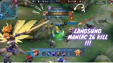 MAIN FANNY DI TIER EPIC !!! LANGSUNG MANIAC WOY