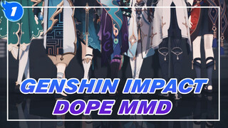 [Genshin Impact MMD] Teyvat Team Sport — DOPE_1