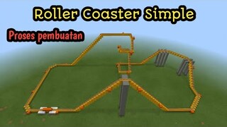 Roller Coaster Di Minecraft