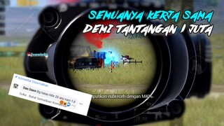 NGASIH CHALLENGE 20 KILL 1 JUTA, EH MALAH NIPU!! PARAH